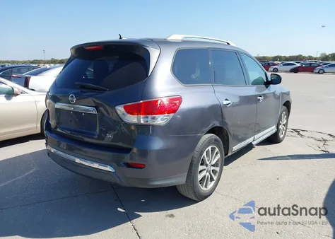 2013 Nissan Pathfinder Sl z USA, uszkodzony, nr VIN 5N1AR2MN3DC642921